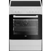 Cuisinière dessus vitrocéramique BEKO CUV6710B