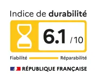 Lave-linge frontal INDESIT IMA864MYTIMEFR - Indice de durabilité