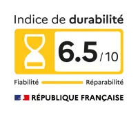 Lave-linge top INDESIT BTWL60400EUN - Indice de durabilité