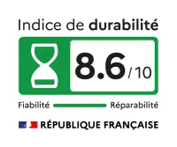 Lave linge hublot LG F14R50WHS - Indice de durabilité