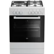 Cuisinière dessus mixte BEKO FSS 63110 DWCS