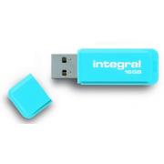 Cle usb INTEGRAL NEON BLEU 16 GB