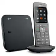 Telephone sans fil GIGASET SIEMENS GIGA CL 660 SOLO ANTHRACITE