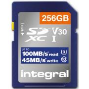 Carte sécure digital INTEGRAL INSDX256G-100V30