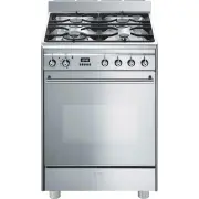 Cuisinière dessus gaz SMEG GAMME ELITE GP 61 X 9