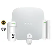 Kit alarme sans fil AJAX STARTERKIT-CAM-HDR-4G-W
