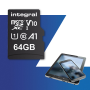 Cartes micro sd INTEGRAL INMSDX 64 G-100 V 10