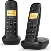 Telephone sans fil GIGASET SIEMENS GIGA A 170 DUO NOIR