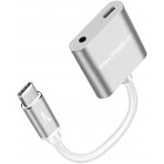 Adaptateur audio AKASHI ALTADPTAUDIOTYPC