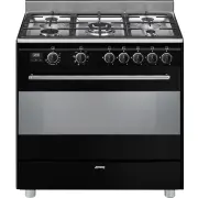 Piano de cuisson dessus gaz SMEG GAMME ELITE BG91N2