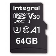 Cartes micro sd INTEGRAL INMSDX 64 G-100/70 V 30