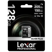 Carte secure digital LEXAR SDXC SILVER PLUS 128 G V 30