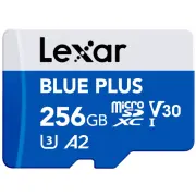 Carte microsd LEXAR MSDXC BLUE PLUS 256 G V 30