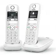 Téléphone sans fil GIGASET SIEMENS GIGA AS 690 DUO BLANC