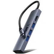 Connectique data AKASHI ALTHUB 4 IN 1 TC