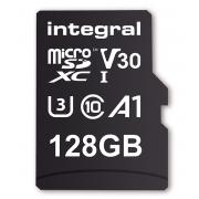 Cartes micro sd INTEGRAL INMSDX 128 G-100/90 V 30