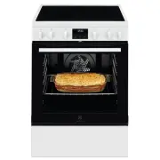 Cuisinière dessus vitrocéramique ELECTROLUX LKR64850AW