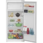 Refrigerateur - Frigo encastrable Electrolux ERB3DF12S - 1 Porte - 207L -  Froid Brassé - L 56 x H 122.5 cm - Fixation Glissiere