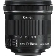 Optique zoom pour appareil photo reflex numerique CANON EF-S 10-18/4.5-5.6 IS STM Optique zoom pour appareil photo reflex numerique CANON EF-S 10-18/4.5-5.6 IS STM