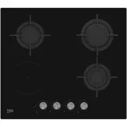 Plaque verre mixte BEKO HILM64222SV Plaque verre mixte BEKO HILM64222SV