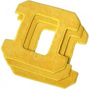 Accessoire nettoyage sol EZICLEAN PACK3MICROFIBRESJAUNES Accessoire nettoyage sol EZICLEAN PACK3MICROFIBRESJAUNES