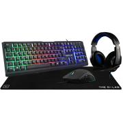 Ensemble clavier / souris THE G-LAB COMBO-CHROMIUM/FR