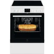 Cuisinière dessus vitrocéramique ELECTROLUX LKR64890AW