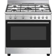 Piano de cuisson dessus gaz SMEG GAMME ELITE CX90GM