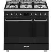 Piano de cuisson dessus gaz SMEG GAMME ELITE C92GPMB2