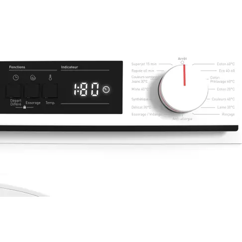 Lave-linge frontal SHARP ESNFA612BWNA - 3