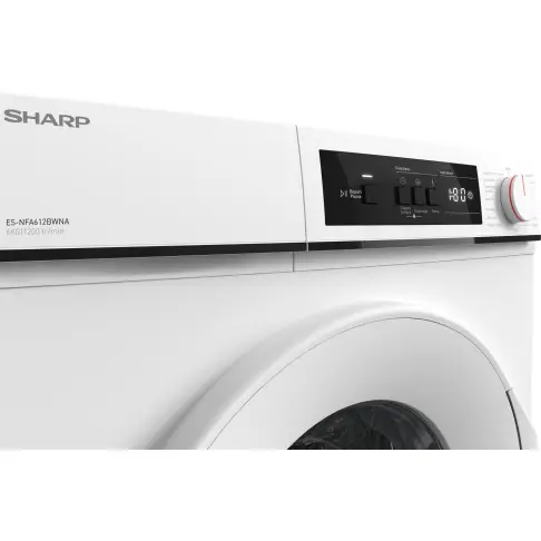 Lave-linge frontal SHARP ESNFA612BWNA - 7