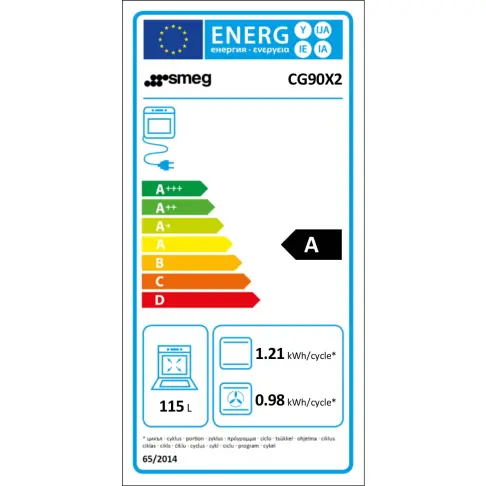 Piano de cuisson dessus gaz SMEG CG90X2 - 4