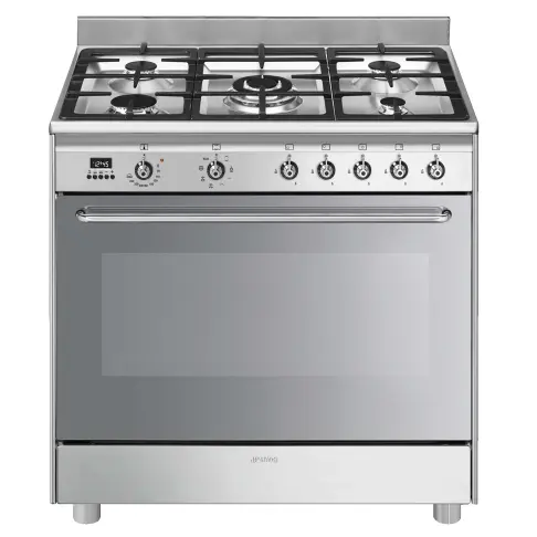 Piano de cuisson dessus gaz SMEG CG90X2 - 1