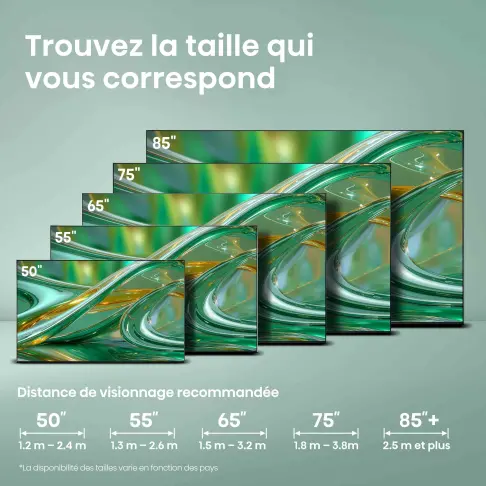 Tv led 55'' HISENSE 55E8S - 13