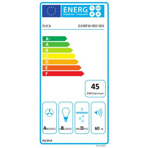 Hotte Decor Elica Bio Wh A 90 Mda