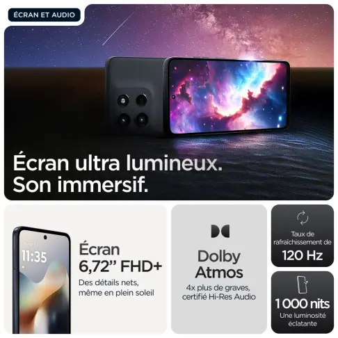 Smartphone MOTOROLA G56COFFRETBUDS - 9