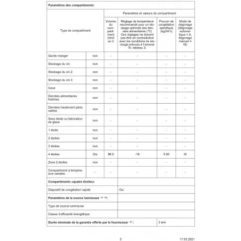 Congélateur intégrable SIEMENS GI21VADE0 - 3