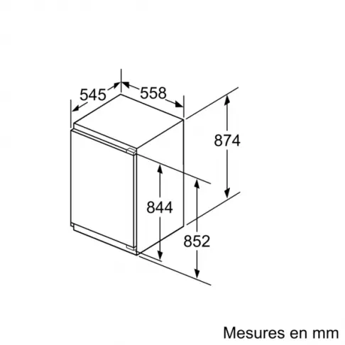 Congélateur intégrable SIEMENS GI21VADE0 - 8