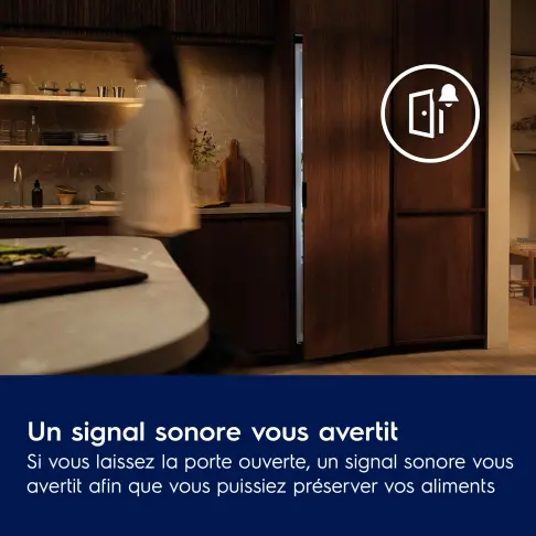 Réfrigérateur combiné inversé ELECTROLUX ENA7TE75S - 8