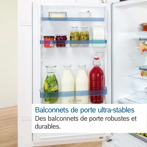 Réfrigérateur intégrable combiné inversé BOSCH KIV86SFE0 - 5