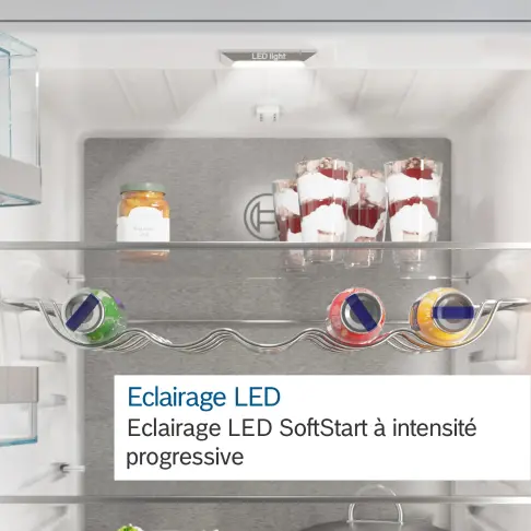 Réfrigérateur intégrable combiné inversé BOSCH KIV86SFE0 - 7