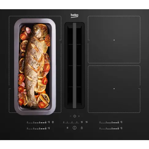 Plaque aspirante induction BEKO HIXI64700UF1 - 7