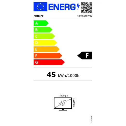 Télé led 43 pouces PHILIPS 43PFS5507/12 - 7