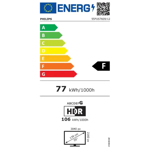 Tv led 55'' PHILIPS 55PUS7609/12 - 3