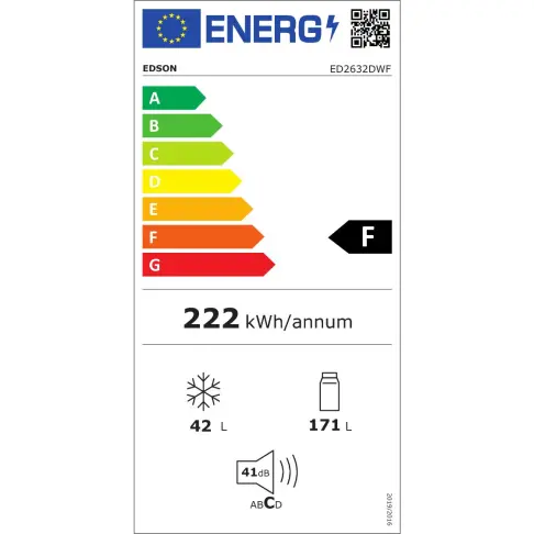 Réfrigérateur 2 portes  ED2632DWF - 3