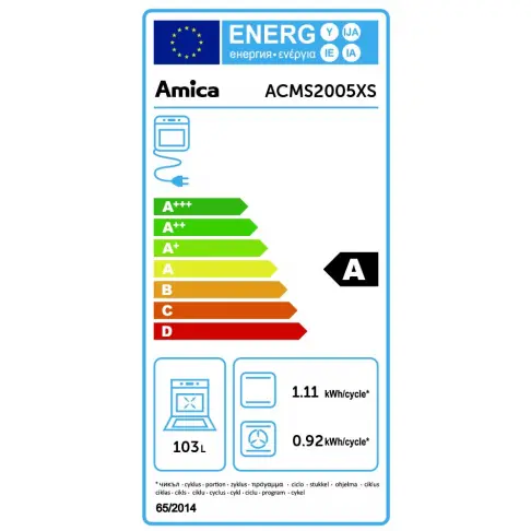 Piano de cuisson dessus gaz AMICA ACMS2005XS - 4