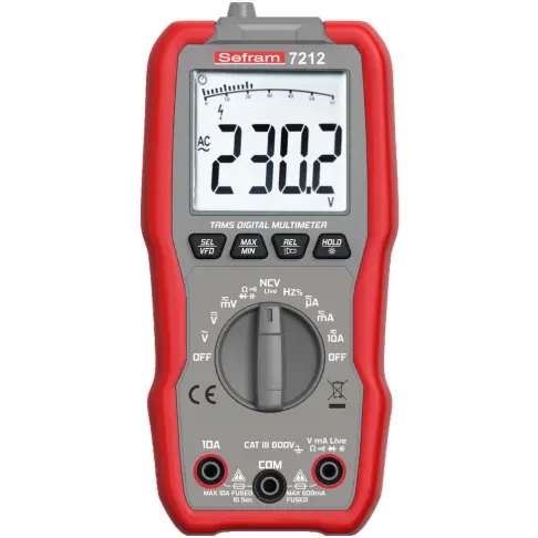Mesureur de champ SEFRAM SEFRAM7212 - 1