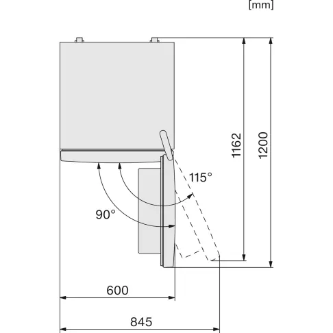 Réfrigérateur combiné inversé MIELE KD4172EELACTIVE - 8
