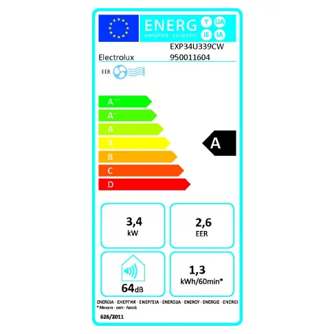 Climatisation monobloc ELECTROLUX EXP34U339CW - 9