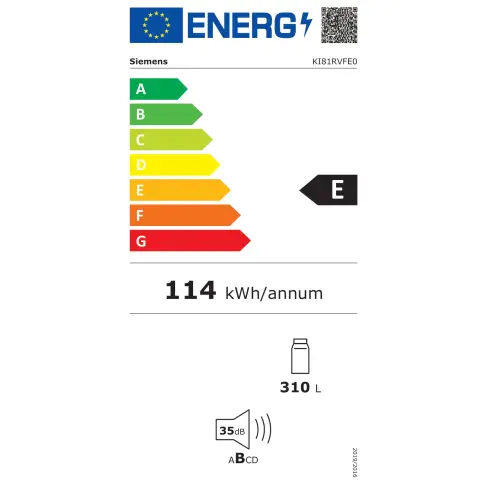 Réfrigérateur intégrable 1 porte SIEMENS KI81RVFE0 - 11